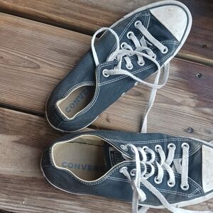 Classic Converse Black Canvas Sneakers